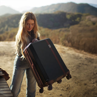 Luxe Journey Expandable 5 Piece Retro Luggage Set - By Baano