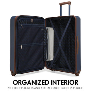 Luxe Journey 3 Piece Expandable Retro Luggage Set