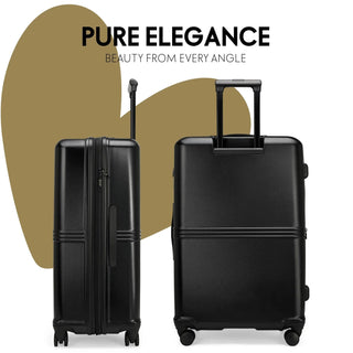 Expedition 3 Piece Expandable Polycarbonate Luggage Set - By Baano