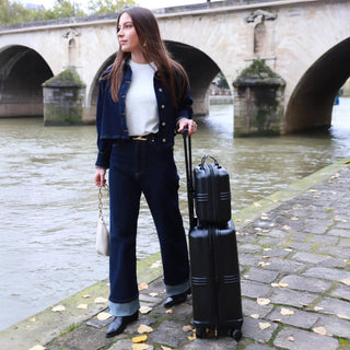 Expedition 3 Piece Expandable Polycarbonate Luggage Set - By Baano
