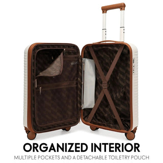 Leisure Escape Expandable 3 Piece Luggage Set Travellty