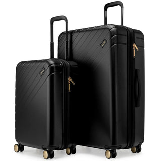 Louvre 2 Piece Expandable Polycarbonate Luggage Set - By Baano