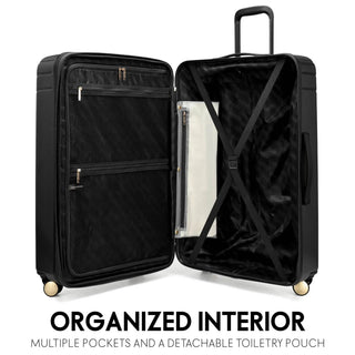 Louvre 2 Piece Expandable Polycarbonate Luggage Set - By Baano