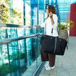 Eleganza 32L Monogram Weekender Tote Bag Travellty
