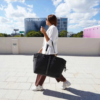 Eleganza 32L Monogram Weekender Tote Bag