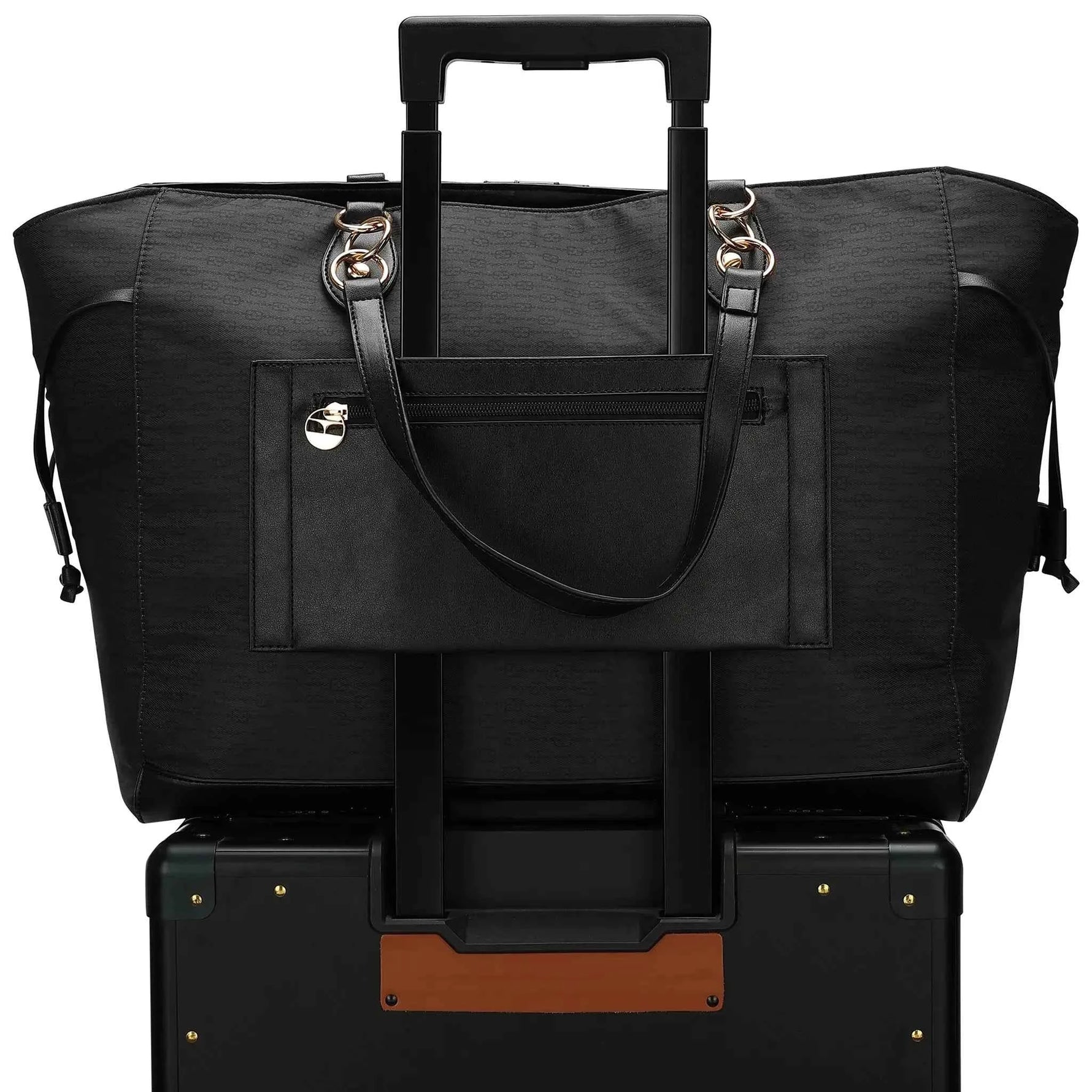 Eleganza 32L Monogram Weekender Tote Bag