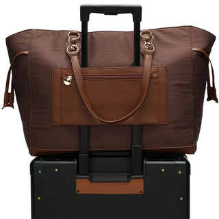 Eleganza 32L Monogram Weekender Tote Bag