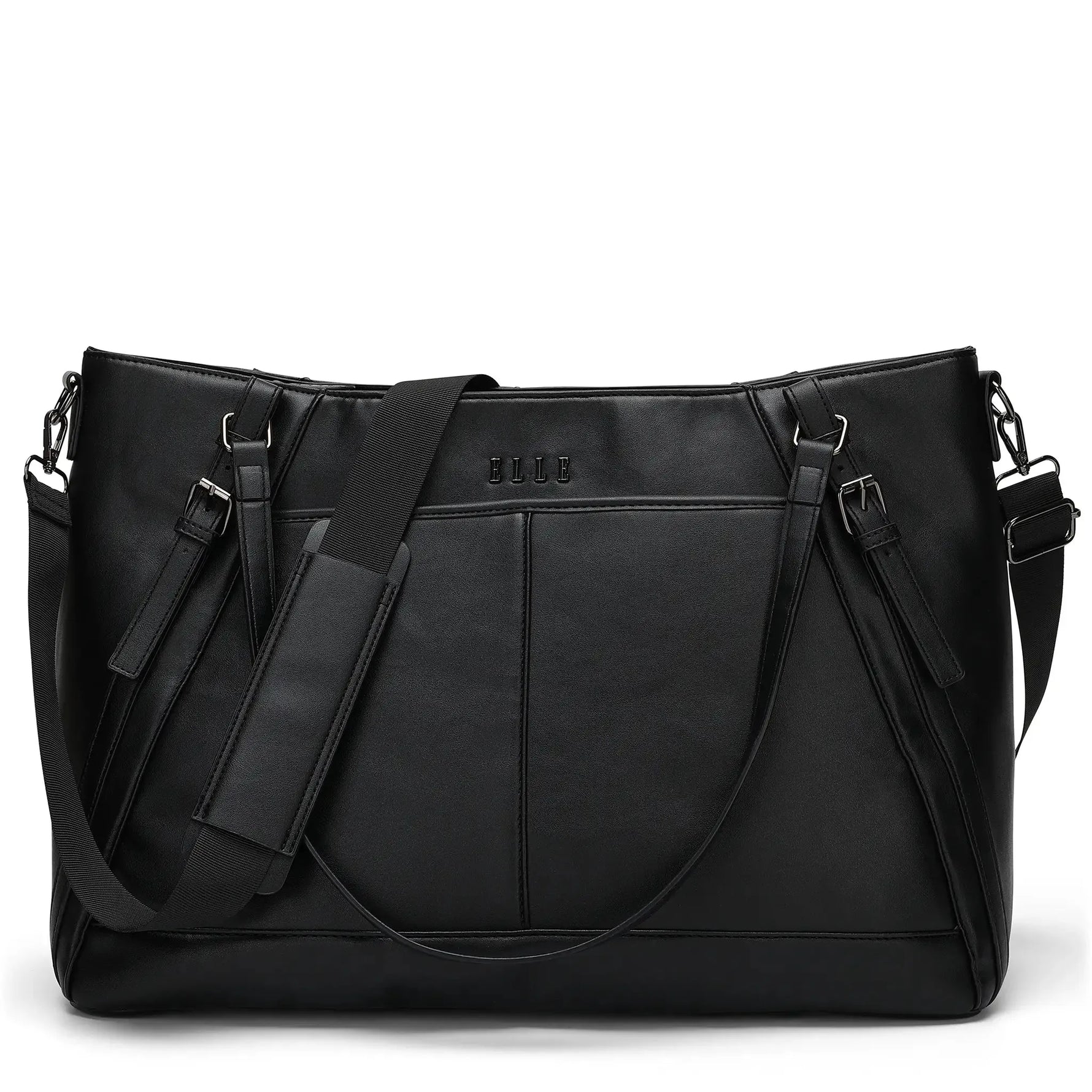 Leisure Luxe 33L Vegan Leather Weekender Tote Bag - By Baano