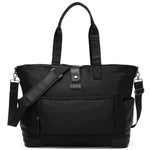Voyage 25L Twill and Vegan Leather Weekender Tote Bag Travellty