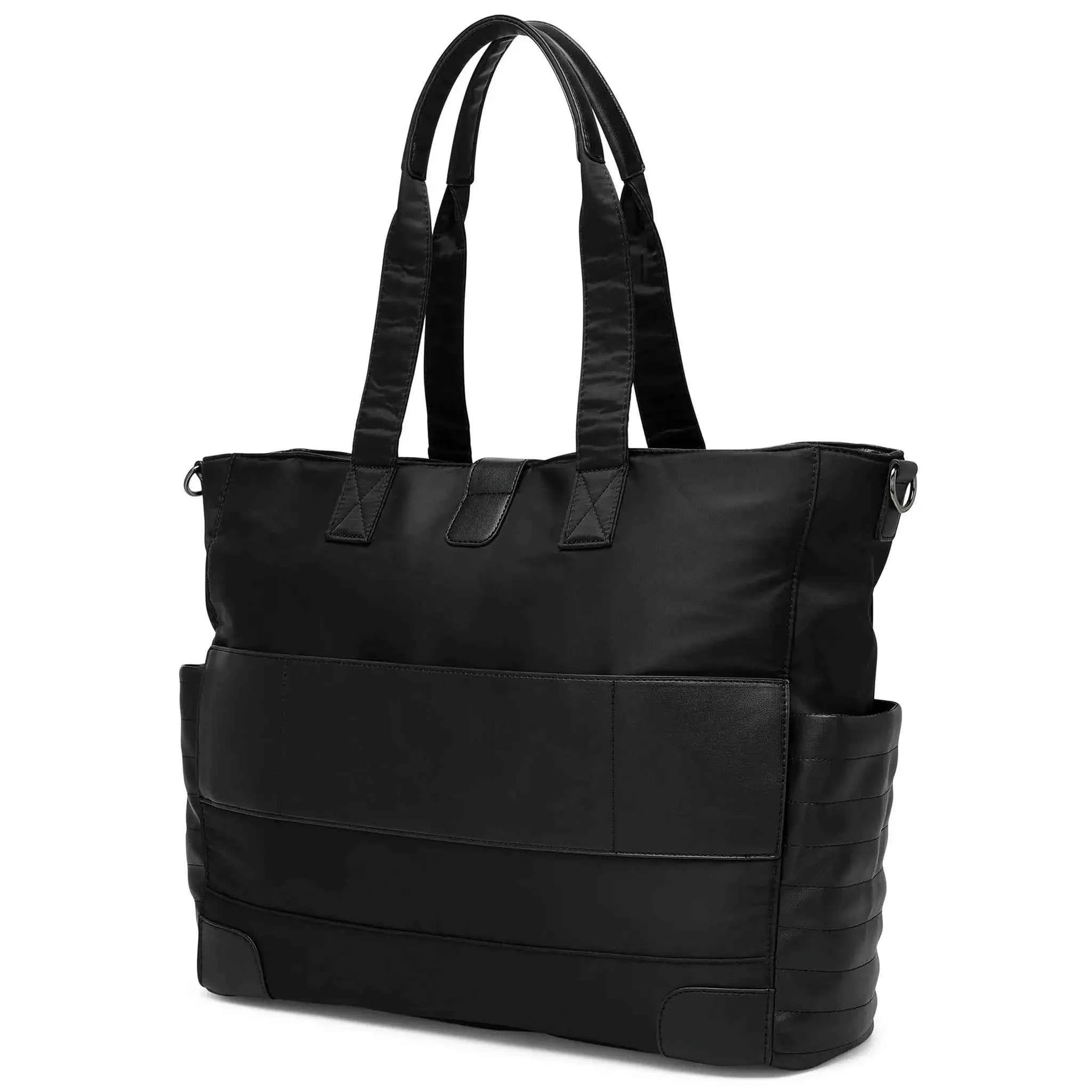Voyage 25L Twill and Vegan Leather Weekender Tote Bag