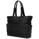 Voyage 25L Twill and Vegan Leather Weekender Tote Bag Travellty