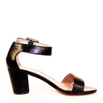Elyse Faux Leather Sandal Heels