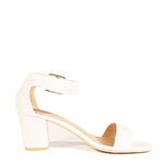 Elyse Faux Leather Sandal Heels