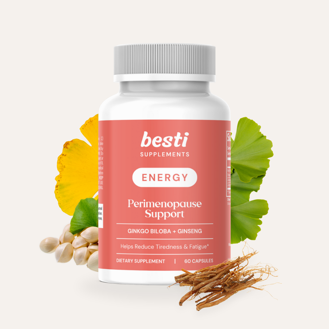 ENERGY: Ginseng + Ginkgo Supplement for Fatigue - By Baano