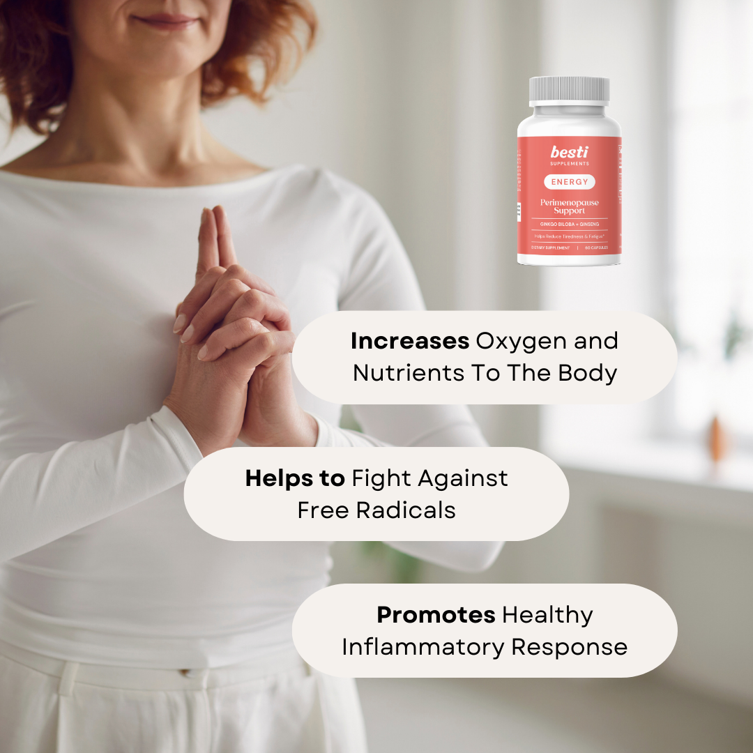 ENERGY: Ginseng + Ginkgo Supplement for Fatigue - By Baano