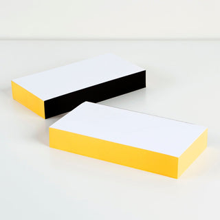 Color-edged Pads: Matte Yellow, 3 sizes - By Baano