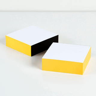 Color-edged Pads: Matte Yellow, 3 sizes - By Baano