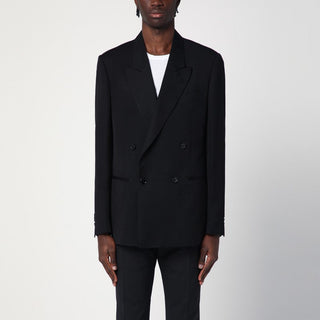 Black Double-breasted Jacket - By Baano
