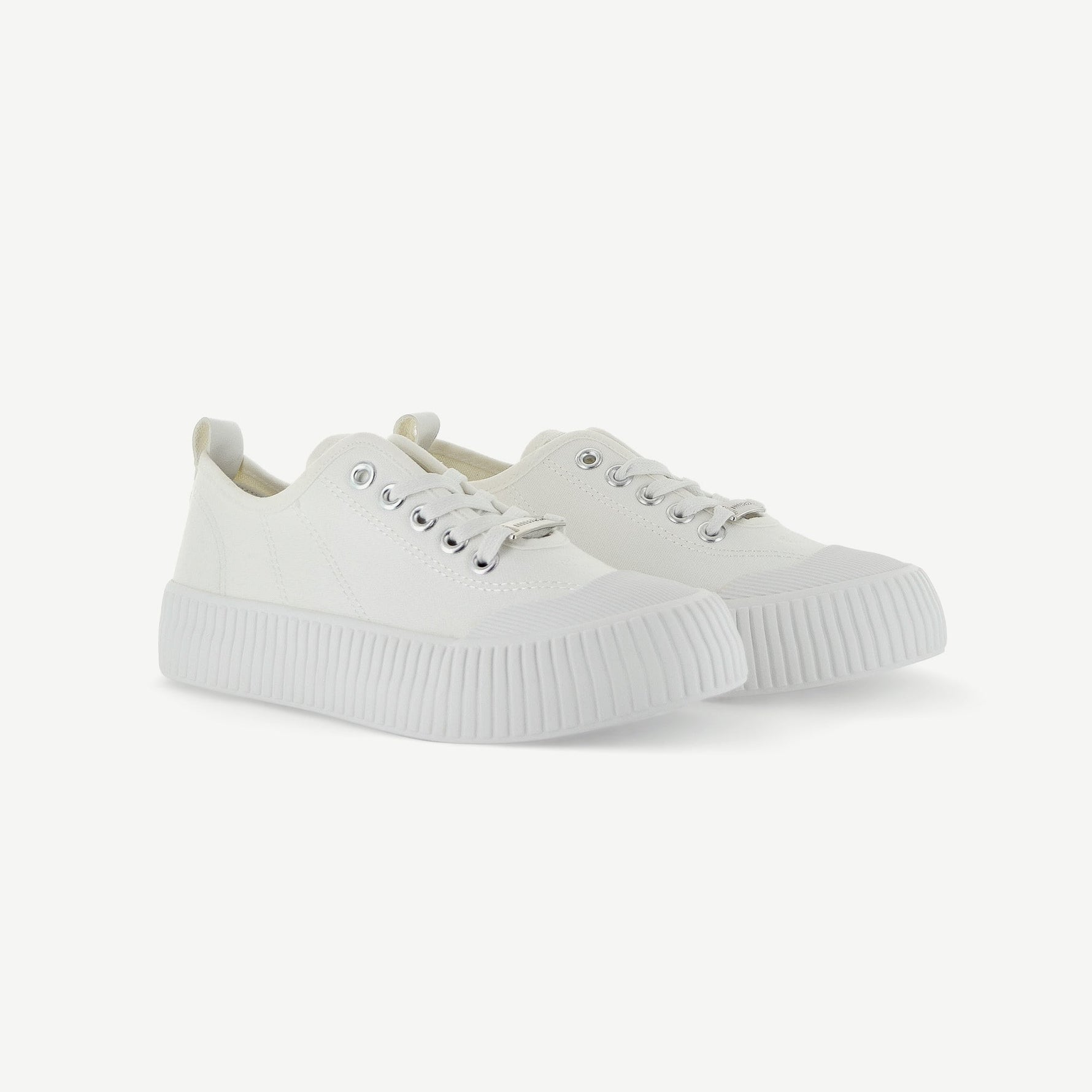 COURT ROYALE: VULCANIZED COURT SHOE - WHITE - By Baano