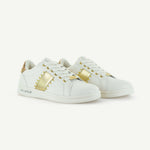 ECLAIR: COURT SHOE - WHITE - By Baano