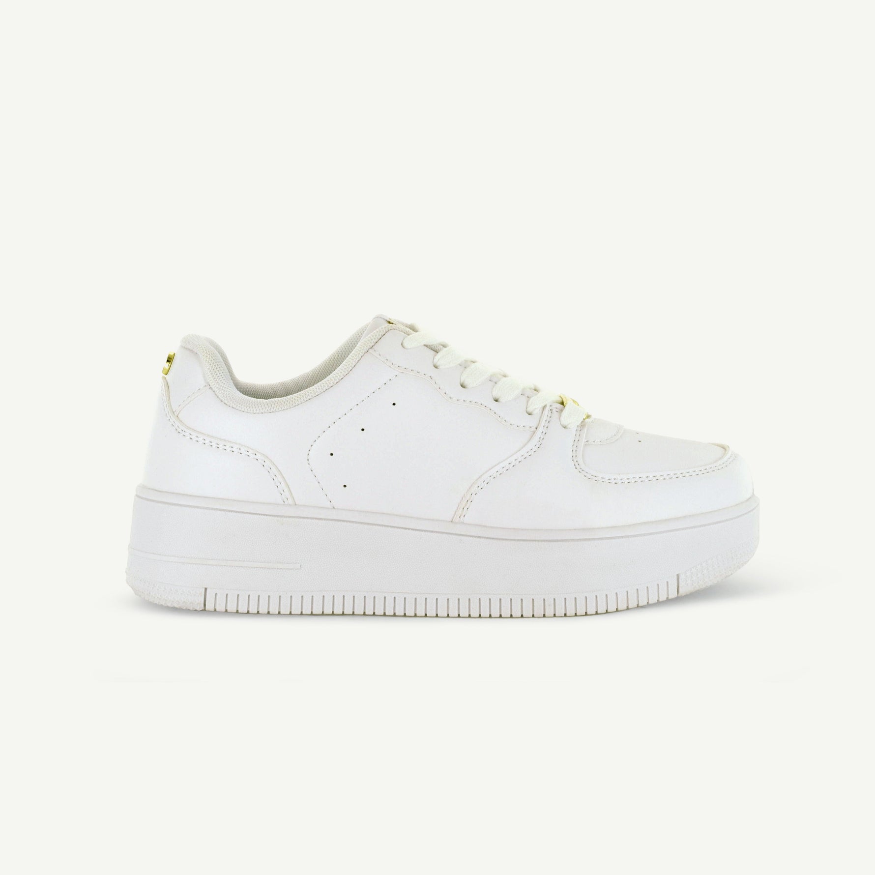 THE METRO: PLATFORM COURT SHOE - WHITE - By Baano
