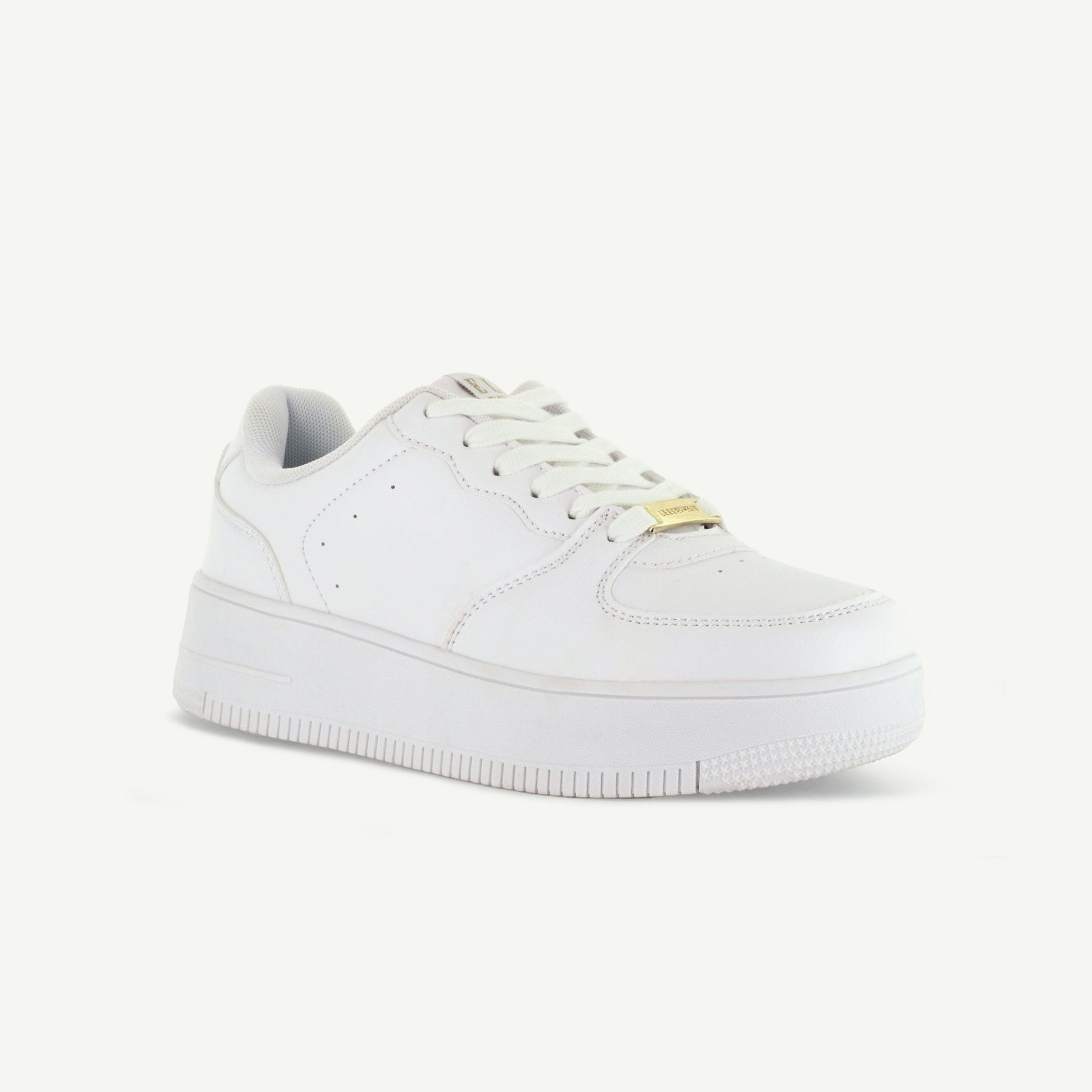 THE METRO: PLATFORM COURT SHOE - WHITE - By Baano