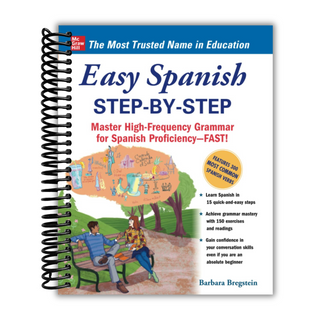 Easy Spanish Step-By-Step: 1st Edition (Spiral Bound) - By Baano