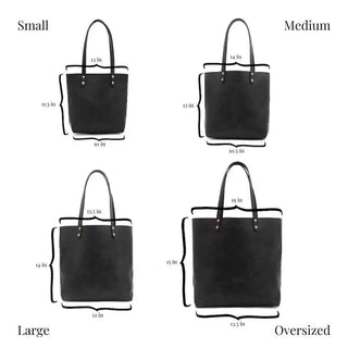 Eden OVERSIZED Leather Tote Bag - Classic