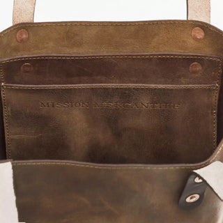 Eden SMALL Leather Tote Bag - Classic
