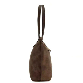 Eden SMALL Leather Tote Bag - Zippered