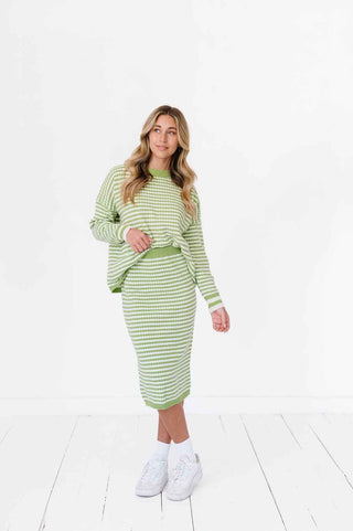 Harper Sweater Skirt Set