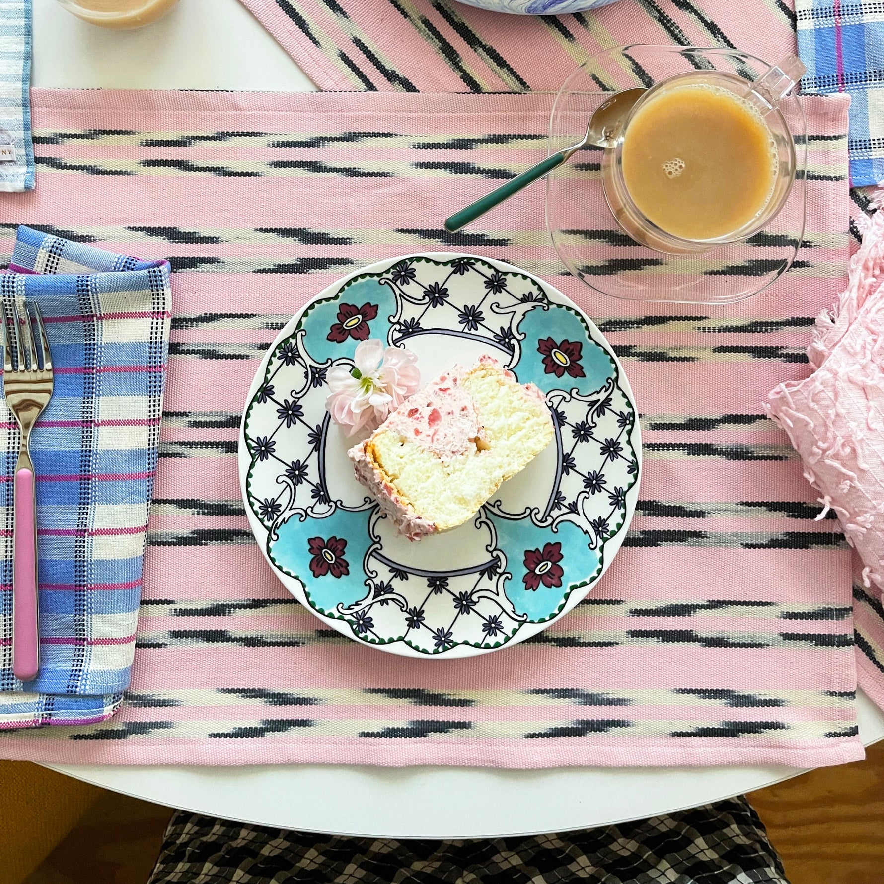 Xela Light Pink Jaspe Placemat