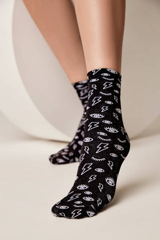 Socks Conte Fantasy - Eyes&Moon - By Baano