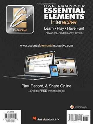 Essential Elements for Strings - Book 1 with EEi: Violin (Spiral Bound) - By Baano