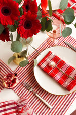 Camila Plaid Dinner Napkin Set