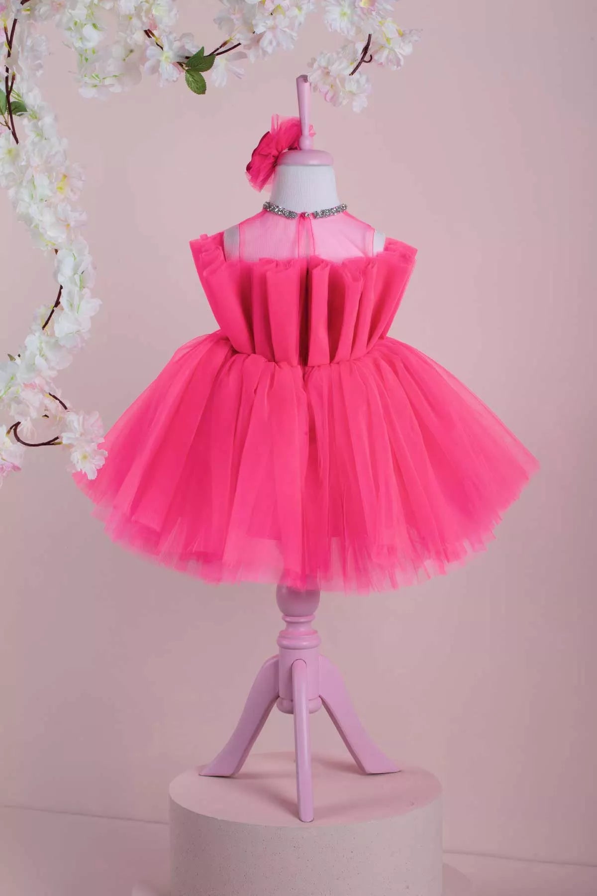 Eliza Pink Party Dress - By Baano