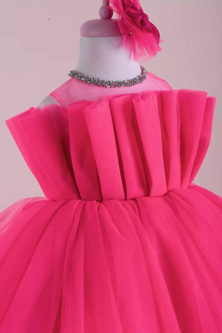 Eliza Pink Party Dress - By Baano