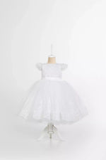 Ella White Baptism Dress - By Baano
