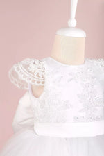 Ella White Baptism Dress - By Baano
