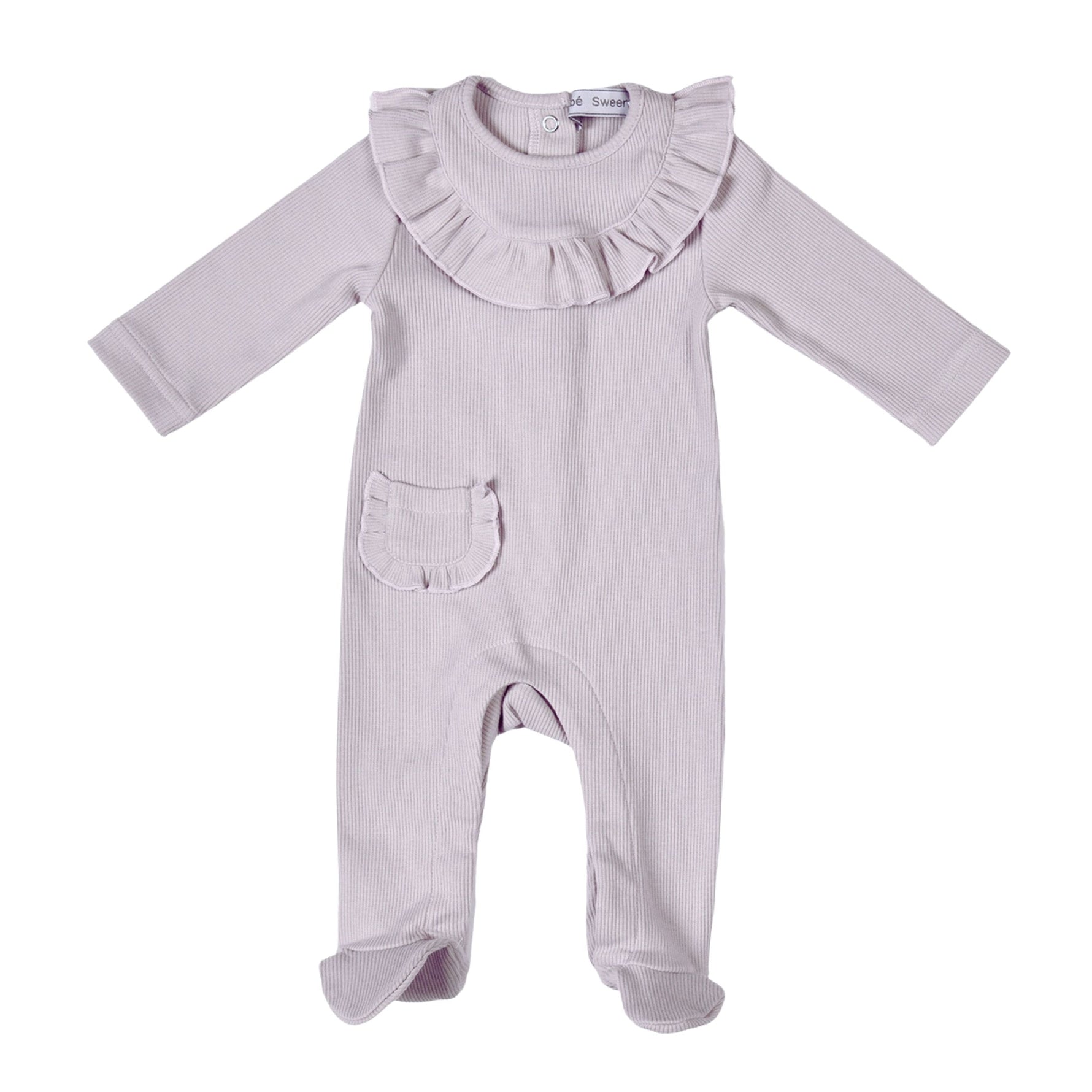 EMILIA | Baby Girls Lilac Babysuit Gift Set (4)