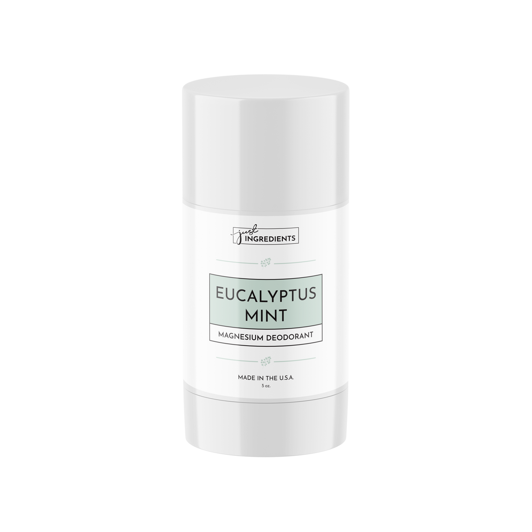 Eucalyptus Mint Deodorant Just Ingredients
