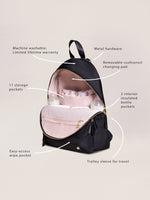 Everyday Diaper Backpack - Black - By Baano