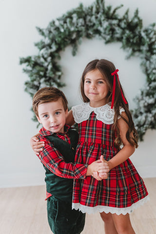 *PREORDER* Christmas Tartan Button-Up Shirt