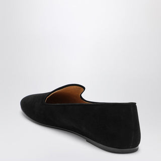 Lippi Black Suede Loafer - By Baano