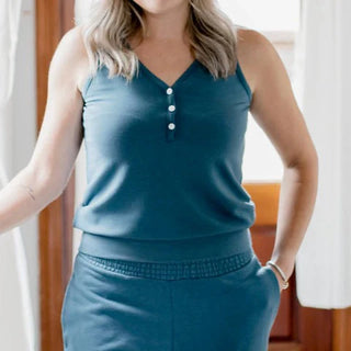 Women's Bamboo French Terry Tank - By Baano