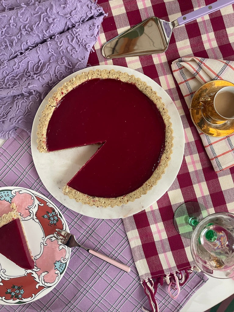 Chiapas Plaid Lilac Placemat