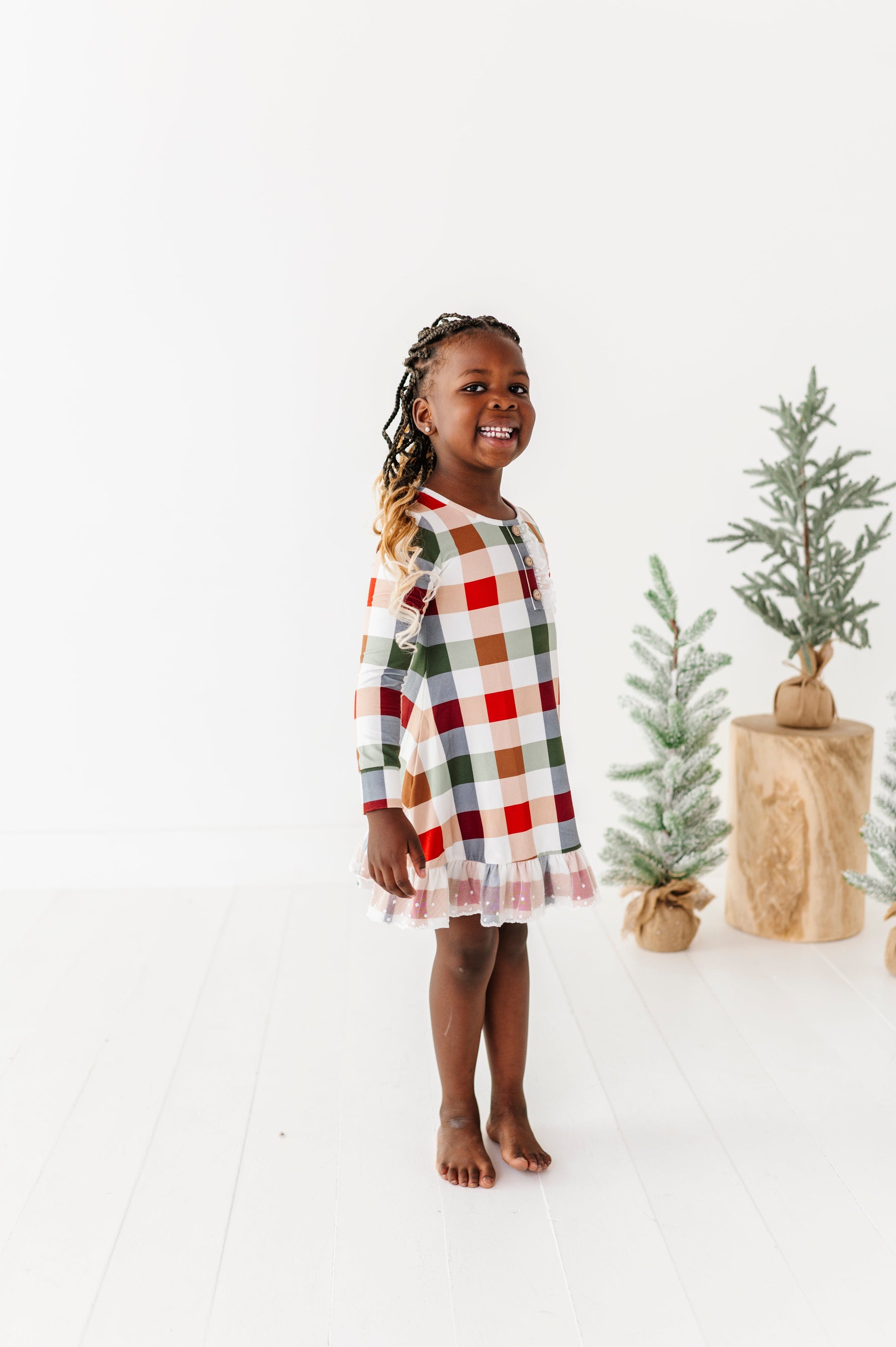 Holiday Plaid | NIGHTGOWN - By Baano