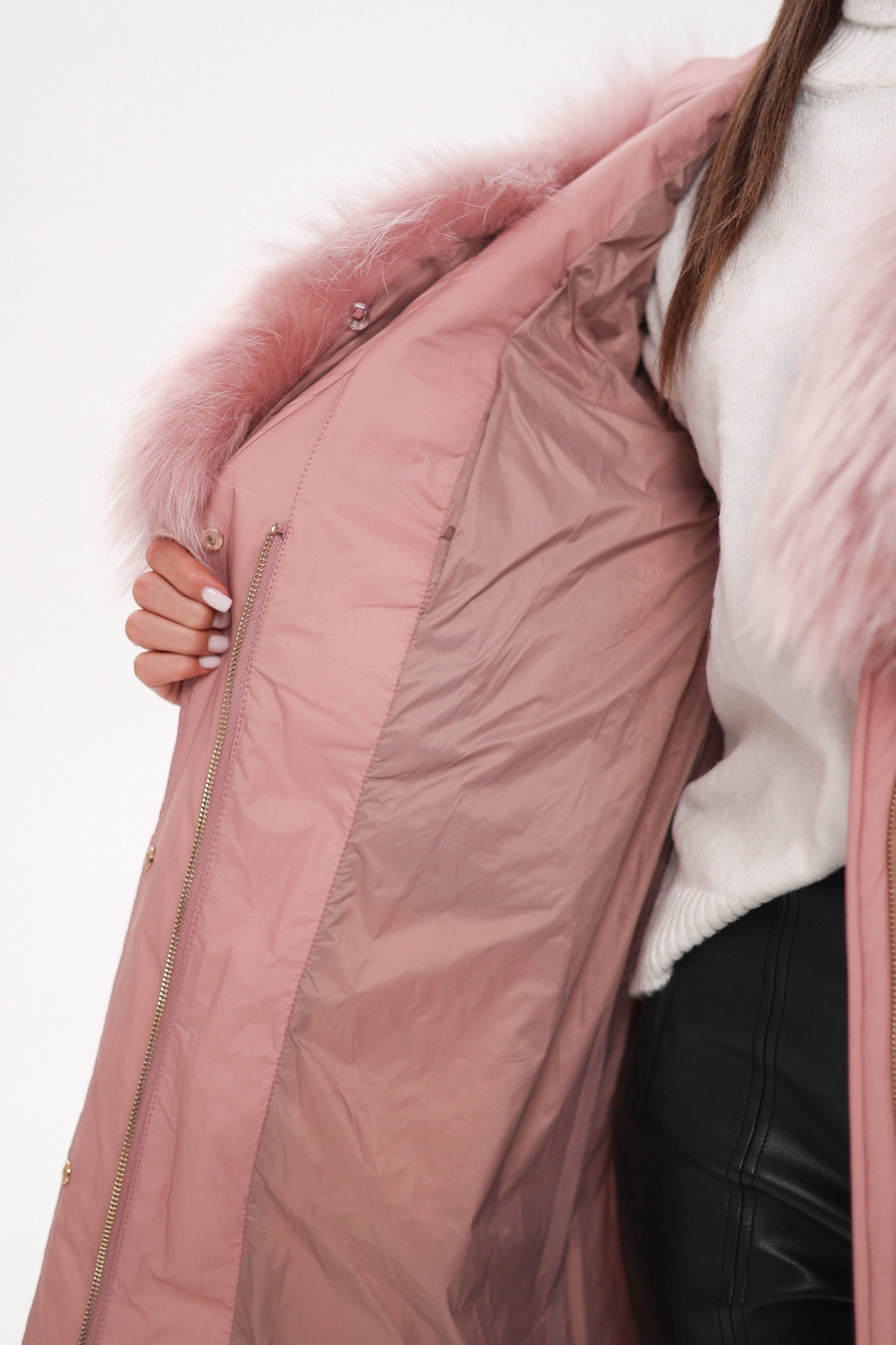 Genuine Fox Down Coat