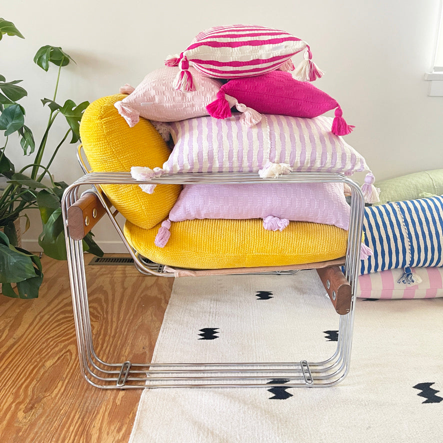 Antigua Pillow - Light Lavender