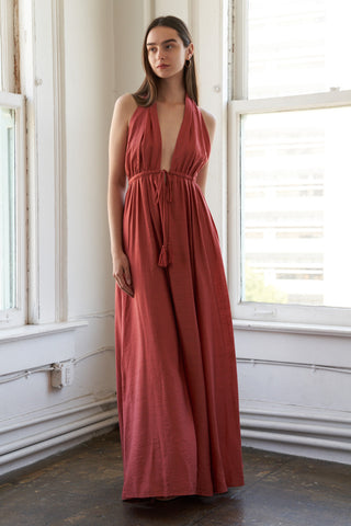 SHARE YOUR GLOW WOVEN MAXI DRESS - By Baano